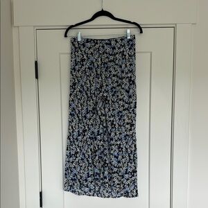 Rails Black and White Midi Pencil Skirt